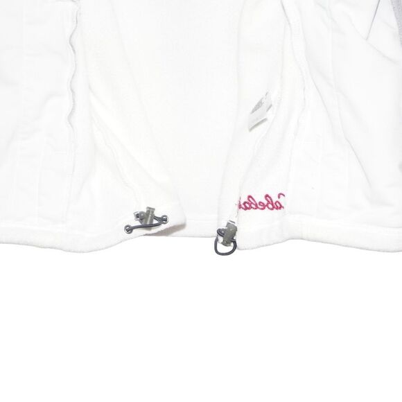 Cabela's White Fleece Zip-Up Jacket, Medium - Picture 3 of 7